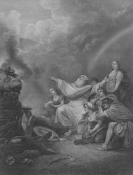 Noah’s Sacrifice, Genesis 8, Verse 20-22