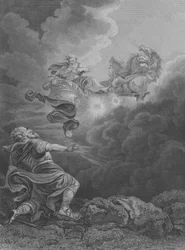 The Ascent of Elijah, 2 Kings 2, Verse 1-13