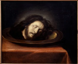 Head of Saint John the Baptist Placed on a Platter