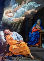 The Dream of Saint Joseph, c. 1636