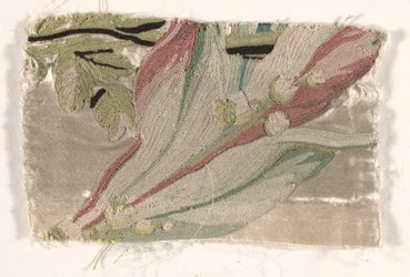 Coverlet Fragment, c. 1760-1770