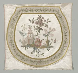 Upholstery for a Chair Seat, c1743-1774
