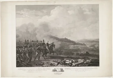 Prince of Orange Leading the Dutch Troops in the Battle of Quatre-Bras, 1815