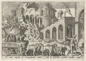 The Chaldeans Plunder the Temple of Jerusalem (The Days of Calamity of the Jewish People)
