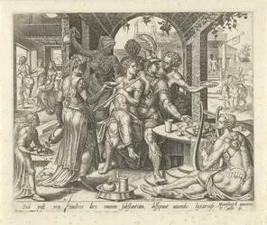 The Prodigal Son Wastes His Inheritance (Parable of the Prodigal Son)