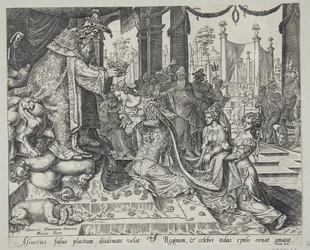 Esther Crowned by Ahasuerus