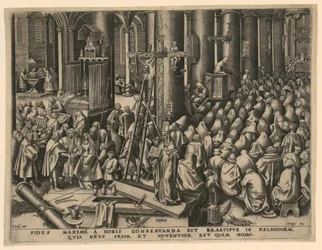 Faith (Fides), Plate 1 from the Series „The Seven Virtues“