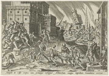 The Body of the King of Ai is Brought to the City Gate, The Days of Calamity of the Jewish People (series title)
