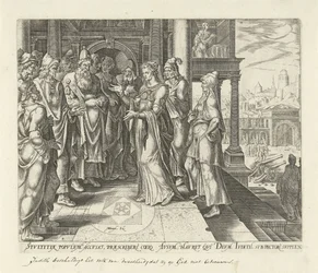 Judith Admonishes the Leaders of Bethulia (History of Judith and Holofernes)