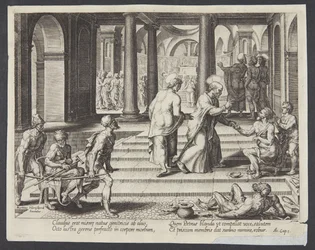 St. Peter Healing the Lame at the Beautiful Gate