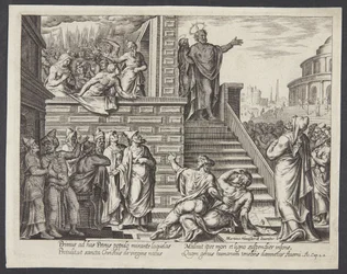 St. Peter Preaching in Jerusalem