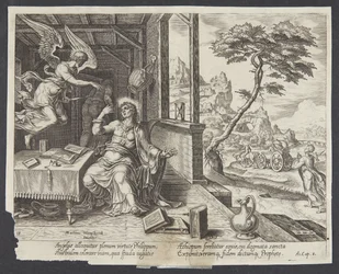The Angel Appearing to St. Philip