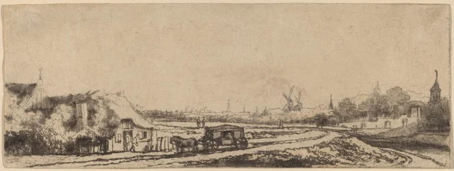 Landscape with a Coach