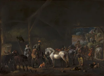 “The Departure from the Stable”