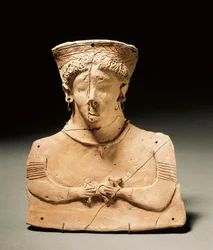 Terracotta Statuette Representing the Divinity Tanit