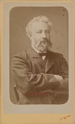 Portrait of Jules Verne 1828-1905, c. 1870
