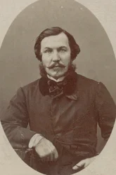 Portrait of pianist and composer Alfred Quidant, 1815-1893