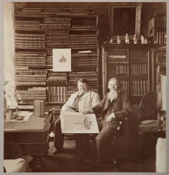 Pyotr Alexandrovich Yefremov and Alexey Petrovich Bakhrushin