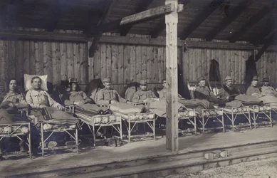 Wounded Austro-Hungarian Army Soldiers, World War I