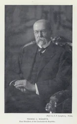 Czechoslovakia: Thomas G Masaryk, First President of the Czechoslovak Republic