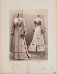 Album Page: House of Worth, Costume