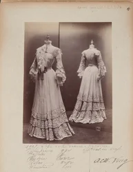 Album Page: House of Worth, Costume