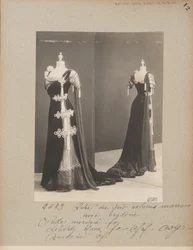 Album Page: House of Worth, Evening Dress