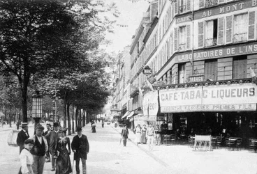Boulevard de la Villette, Paris, c.1900