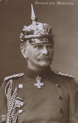 Field Marshal August von Mackensen, German military commander of the First World War