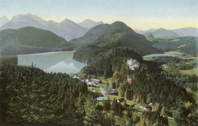 Hohenschwangau Castle from Youth