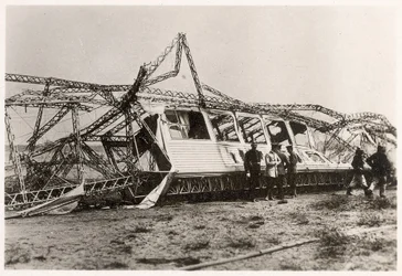 The ruins of the Zeppelin LZ10 