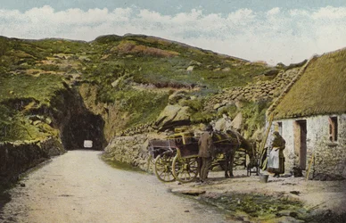 Southern Ireland: Tunnel near Glengarriff, County Cork