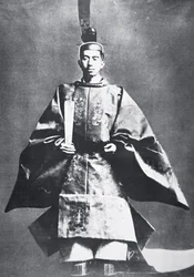 Hirohito, Emperor of Japan at his enthronement