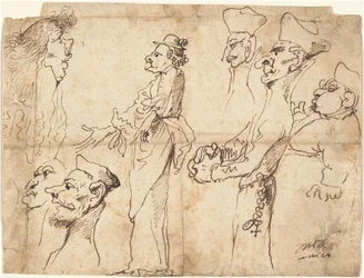 Caricatures of Clerics and Priests