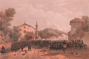 Defense of Varese by Garibaldi