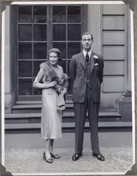 Lord Charles Cavendish and Adele Astaire on Their Wedding Day