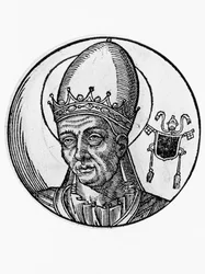 Portrait of Benedict I, 62nd Pope of Catholic Church