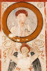 Valley of Tombs, Hypogeum Fresco in Tomb of Three Brothers