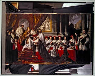 Coronation of Popes Clement and Innocent VIII (pair)