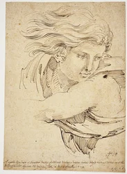 Head of an Angel; after Raphael