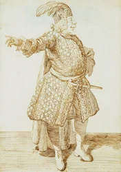 Portrait of the Castrato Gaetano Caffarelli