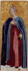Polyptych of Misericorde: The Virgin of Misericorde (detail)