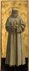 Polyptych of Mercy: the Virgin of Mercy, Surrounded by Saints (detail)