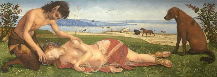 A Satyr Mourning Over a Nymph