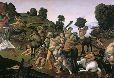 The Fight Between the Lapiths and the Centaurs (detail)
