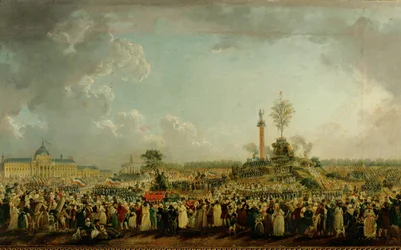Celebration of the Supreme Being on the Champs de Mars in Paris on 20 Prairial, Year 11