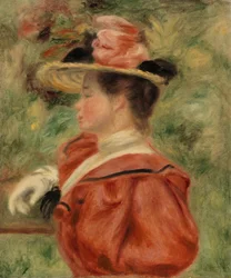 Woman with Glove