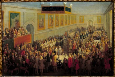 Feast of the Sacre of Louis XV at the Archiepiscopal Palace of Reims