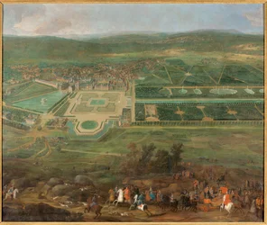 View of Fontainebleau Castle