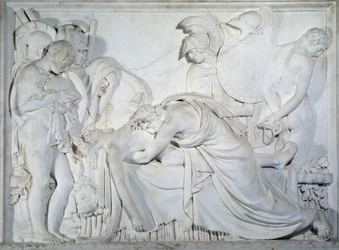 Evandre Mourning the Death of Pallas